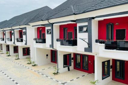 affordable, secured and luxurious 4 bedroom terrace duplex in ikota lekki, lekki phase 1, lagos island, lagos