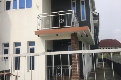 AMITY ESTATE, SANGOTEDO AJAH fully finished and secured 4 bedroom semi detached duplex with bq in sangotedo ajah - Hamborg Properties