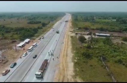 Dynamic City Ilamija Epe Land Facing the road in Epe near Alaro city lekki epe expressway Lagos