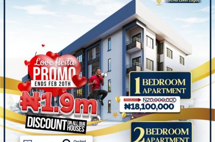De Castle Orchid Duplex and apartments in Orchid Chevron Lekki Lagos