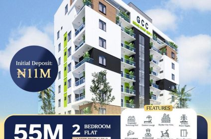 GCC 4 LEKKI PHASE 1 2 BEDROOM APARTMENT AT LEKKI PHASE 1 LAGOS
