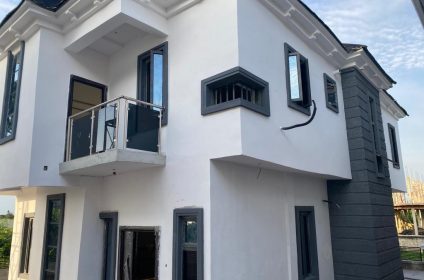 5 bedroom fully detached duplex in sangotedo ajah lagos. Call or Whatsapp +2348135593206