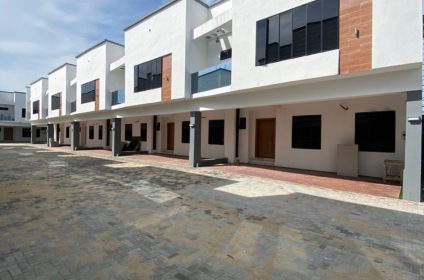3 bedroom terrace duplex at osapa lekki lagos. Call or Whatsapp us on +2348135593206