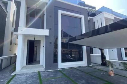 5 Bedroom Fully Detached Duplex with Bq in lekki county ikota lekki lagos. Call or Whatsapp us on +2348135593206