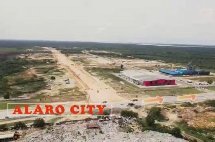 Buckingham citi estate near alaro city epe lagos nigeria. Call or Whatsapp us on +2348135593206